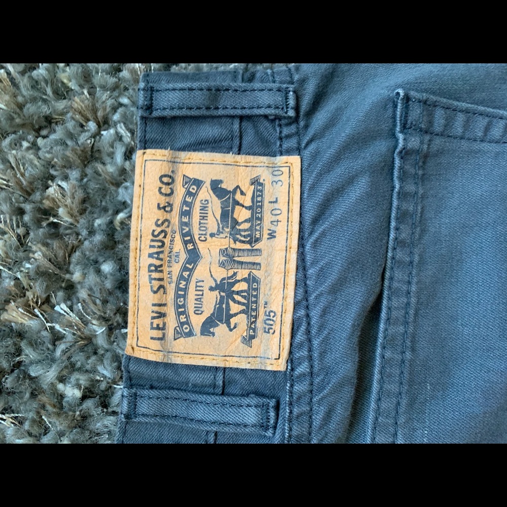 Levi’s 505 40x30 dark grey men’s jeans